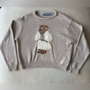 Ralph Lauren Polo Bear Sweater AUTHENTICTIC L